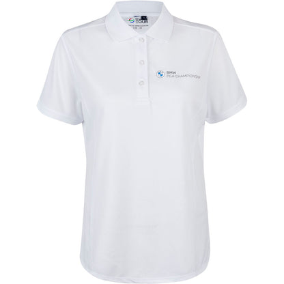 BMW PGA Championship Women's White Polo - Front