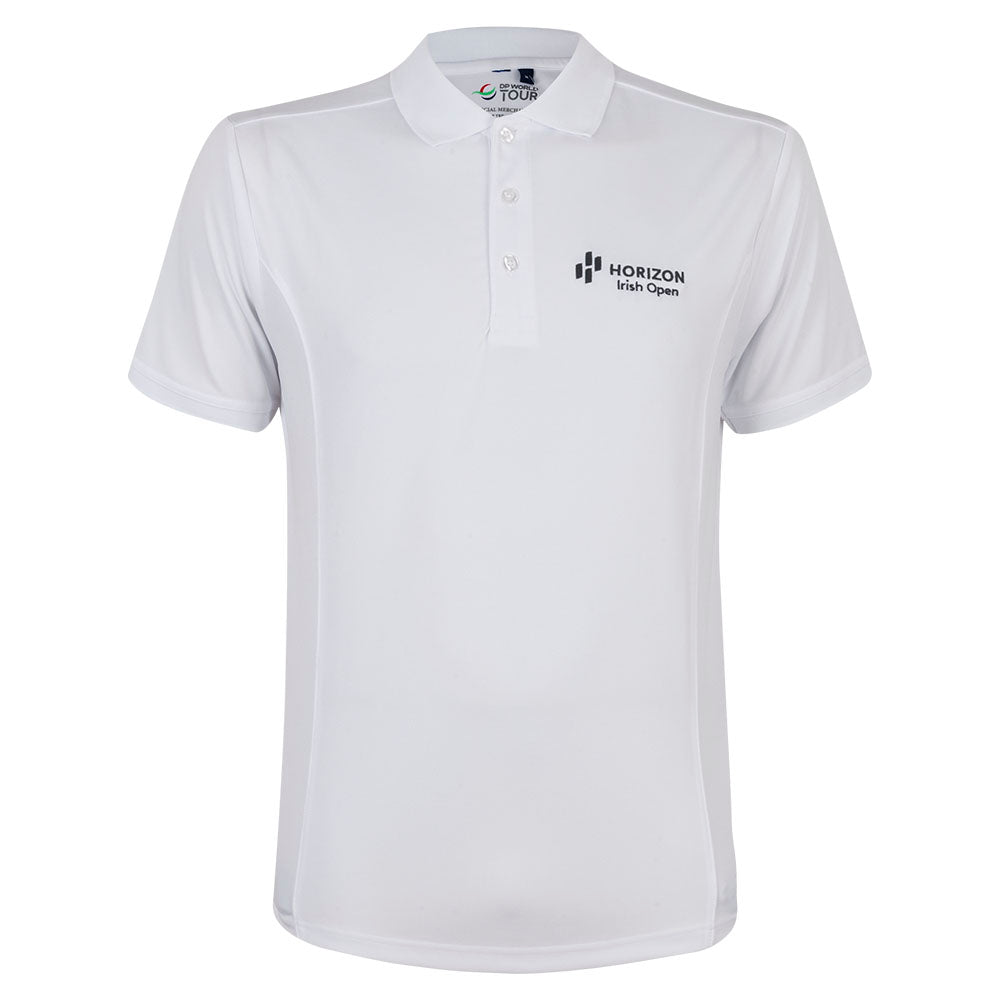 Horizon Irish Open Men&#39;s Polo Shirt - White - Front