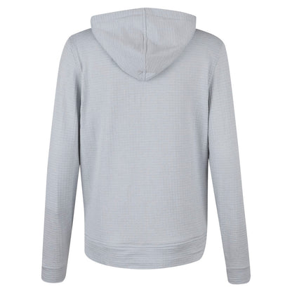 BMW PGA Championship Peter Millar Women's Grey Zip Hoodie - Back