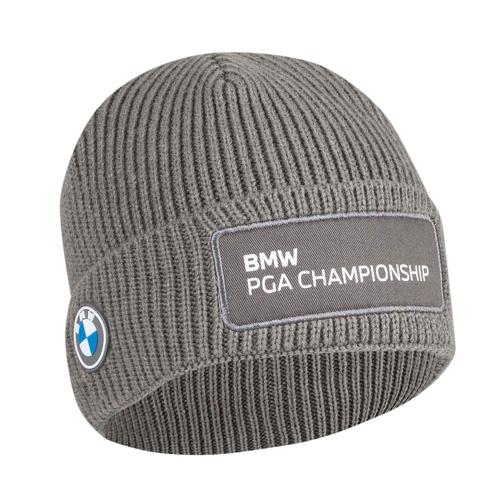 BMW PGA Championship Grey Cuff Beanie - Front