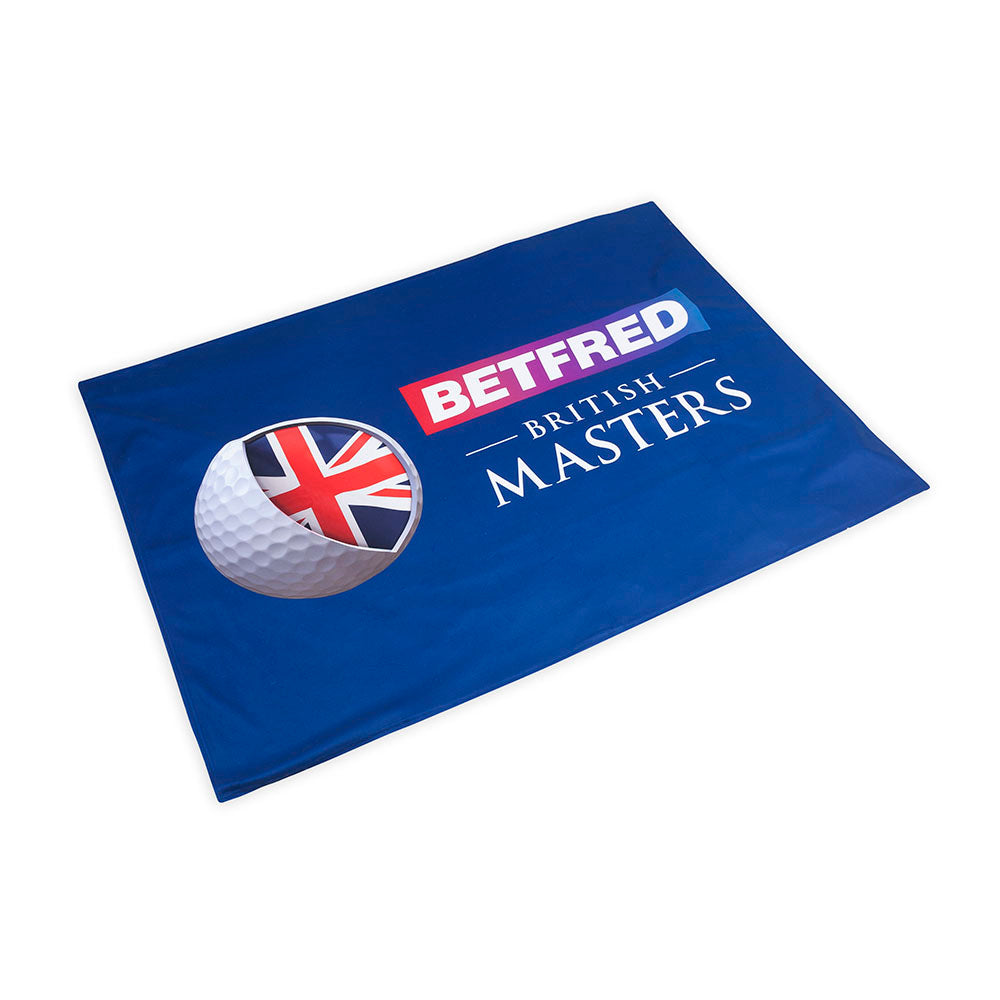 British Masters Fleece Blanket - Navy - Front