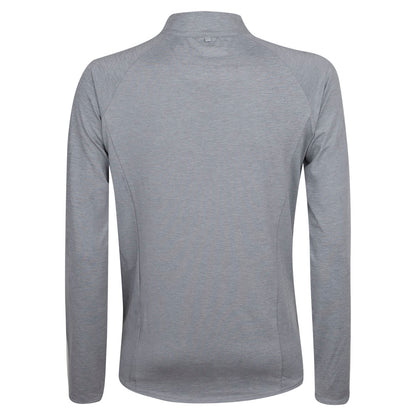 BMW PGA Championship Men's Grey 1/4 Zip Mid Layer - Back