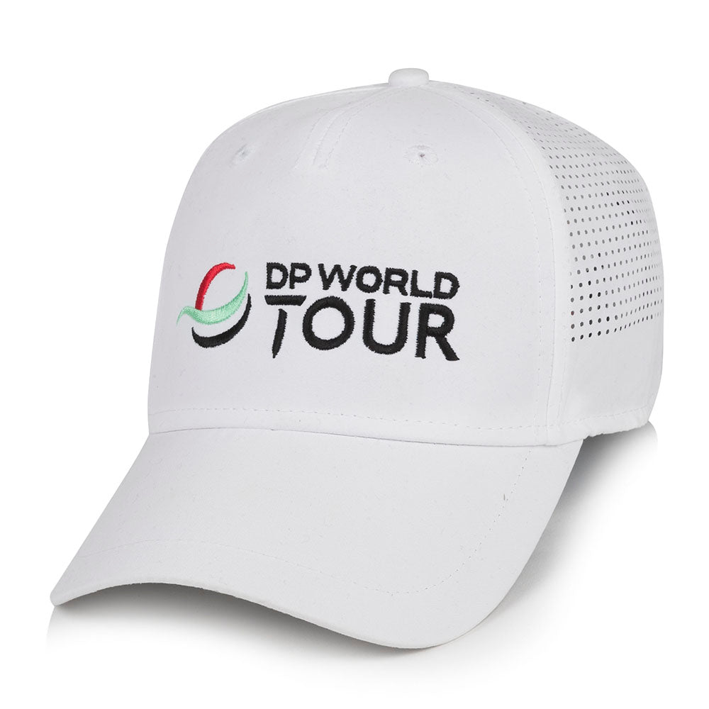 DP World Tour Cap - White - Front