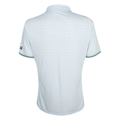 Men's DP World Tour/Oceantee Polo - Blue - Back