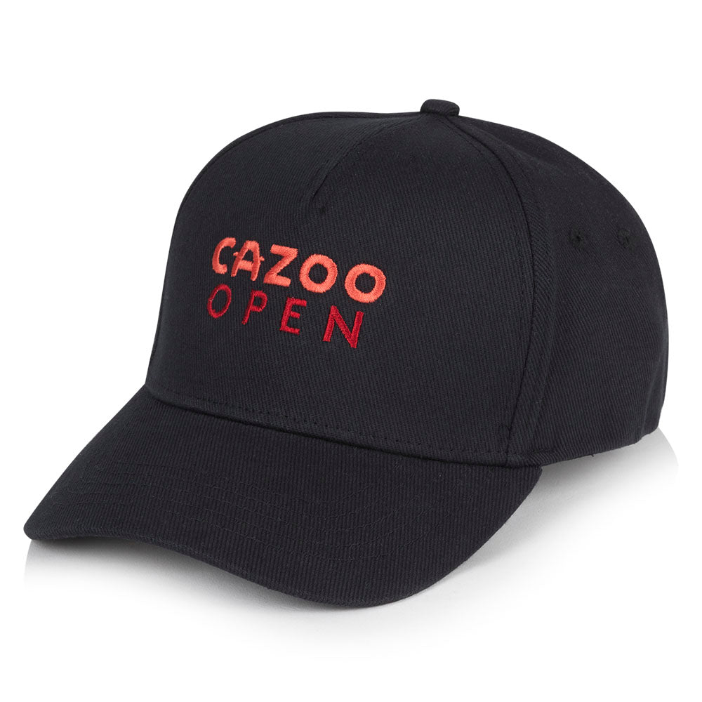 CAZOO Open Men&#39;s Cap - Front Black
