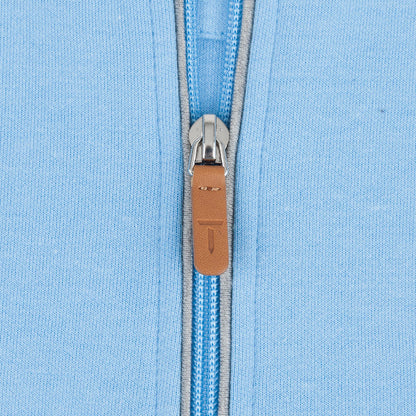 CAZOO Open Men's Mistral 1/4 Zip Mid Layer - Zip Close-up