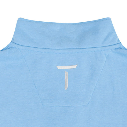 CAZOO Open Men's Mistral 1/4 Zip Mid Layer - Logo Close-up