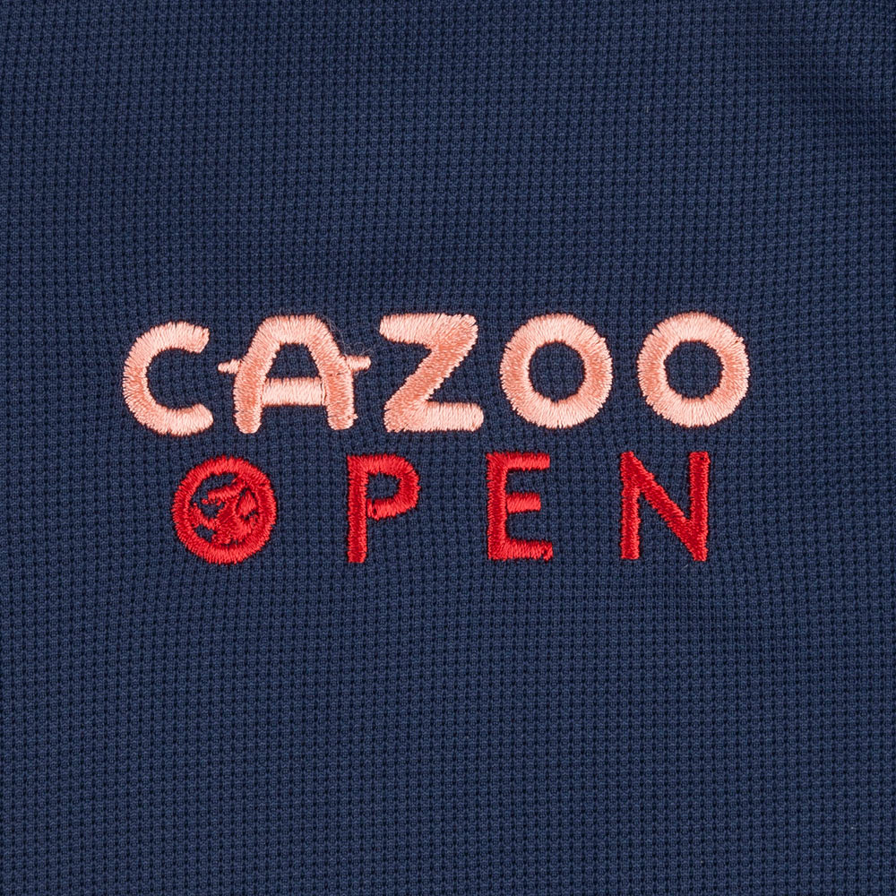 CAZOO Open Women&#39;s Carly Polo - Badge Close-up Navy