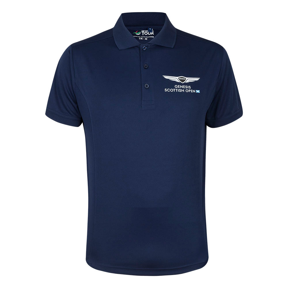 Genesis Scottish Open Men's Polo Shirt - Navy - Front