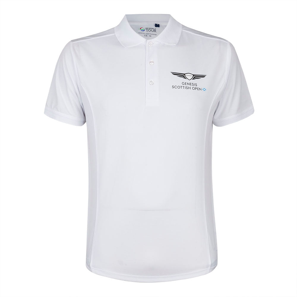 Genesis Scottish Open Men&#39;s Polo Shirt - White