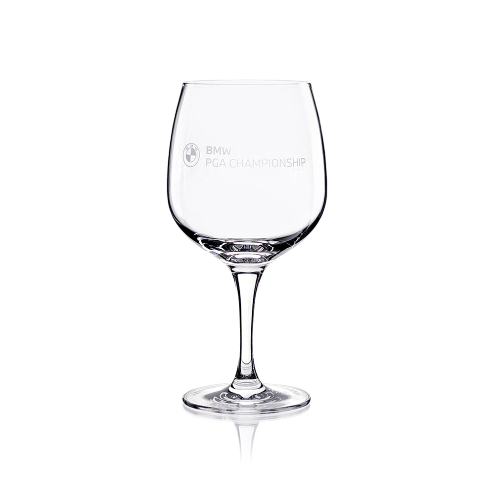 BMW PGA Championship Crystal Gin Glass - Front