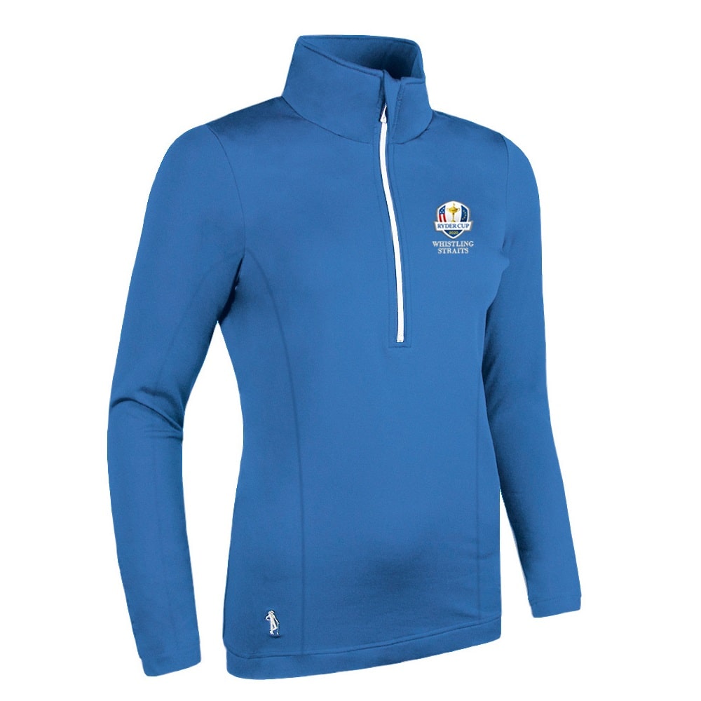 Women's Ryder Cup Carina 1/4 Zip Mid Layer - Front