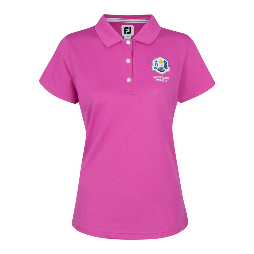 Women&#39;s Ryder Cup Stretch Pique Polo - Front